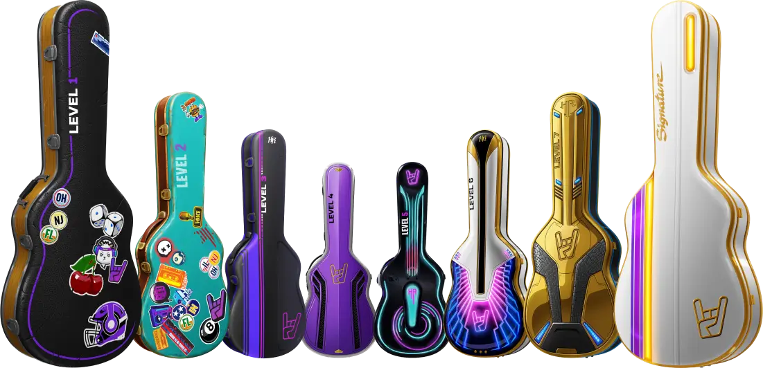 Guitar Levels Legendary Reward Drops