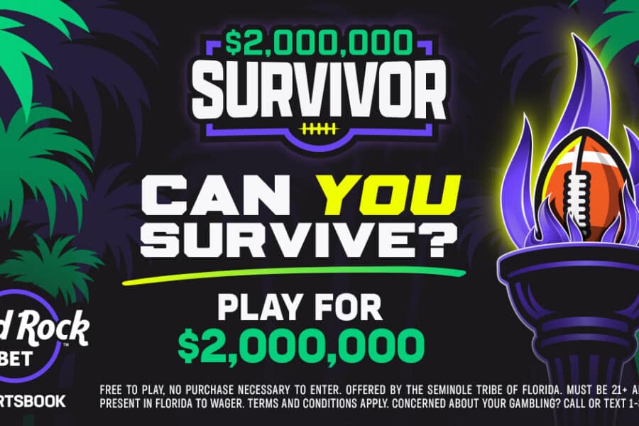 Hard Rock Bet $2 Million NFL Survivor Pool